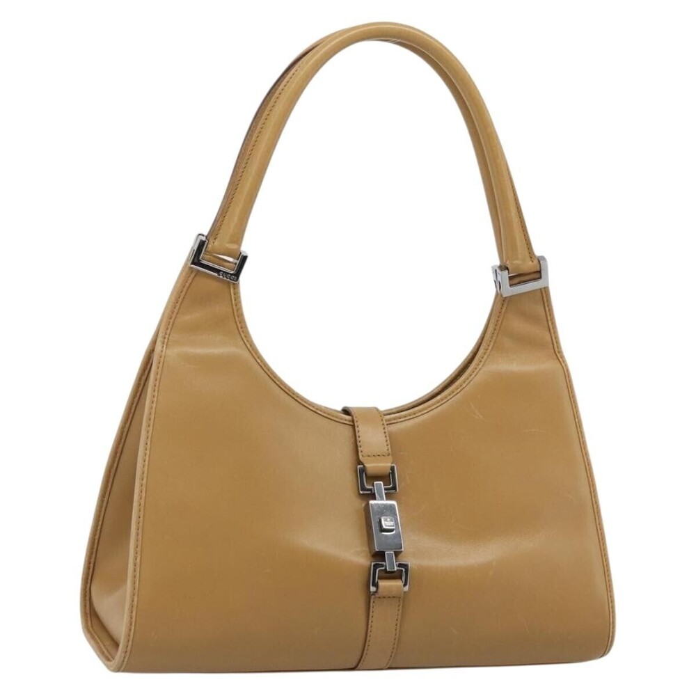Gucci Piston Jackie O Hobo Leather